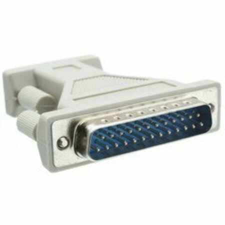SWE-TECH 3C Serial / AT Modem Adapter, DB9 Male to DB25 Male FWT30D1-05100